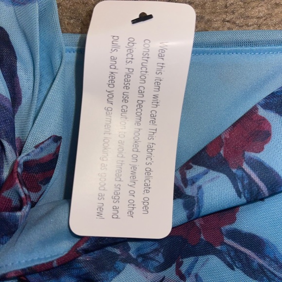 G by Giuliana Aria Mesh Knit Tie-Front Topper and Skirt - Picture 4 of 4